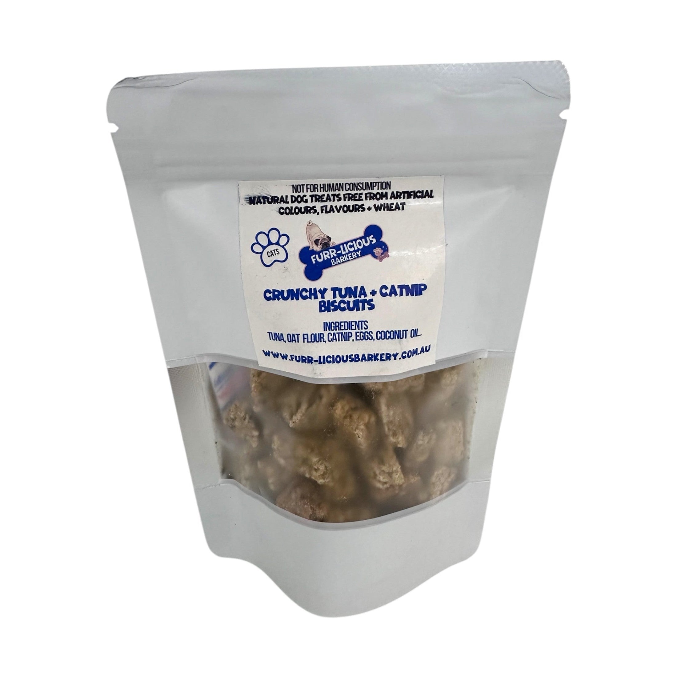 Crunchy Tuna & Catnip Biscuits